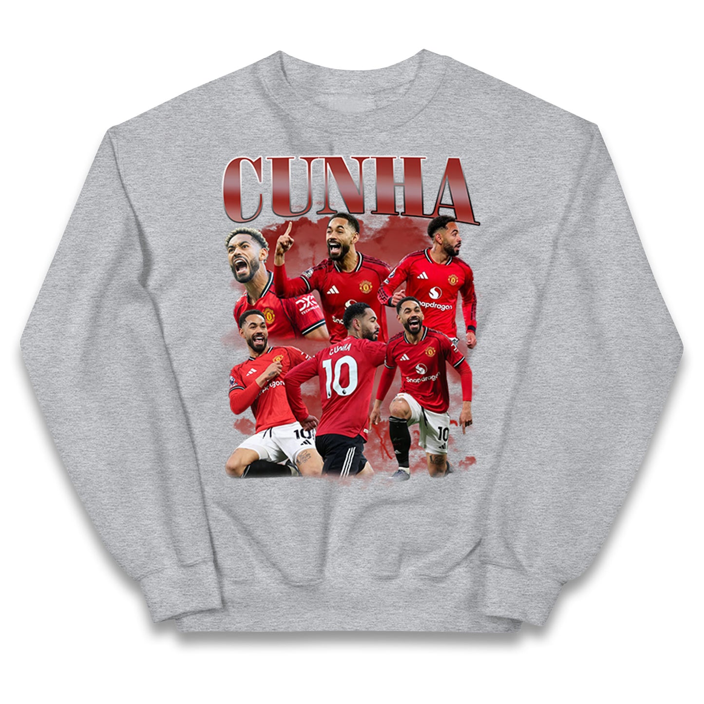 Matheus Cunha Manchester United Kids Jumper