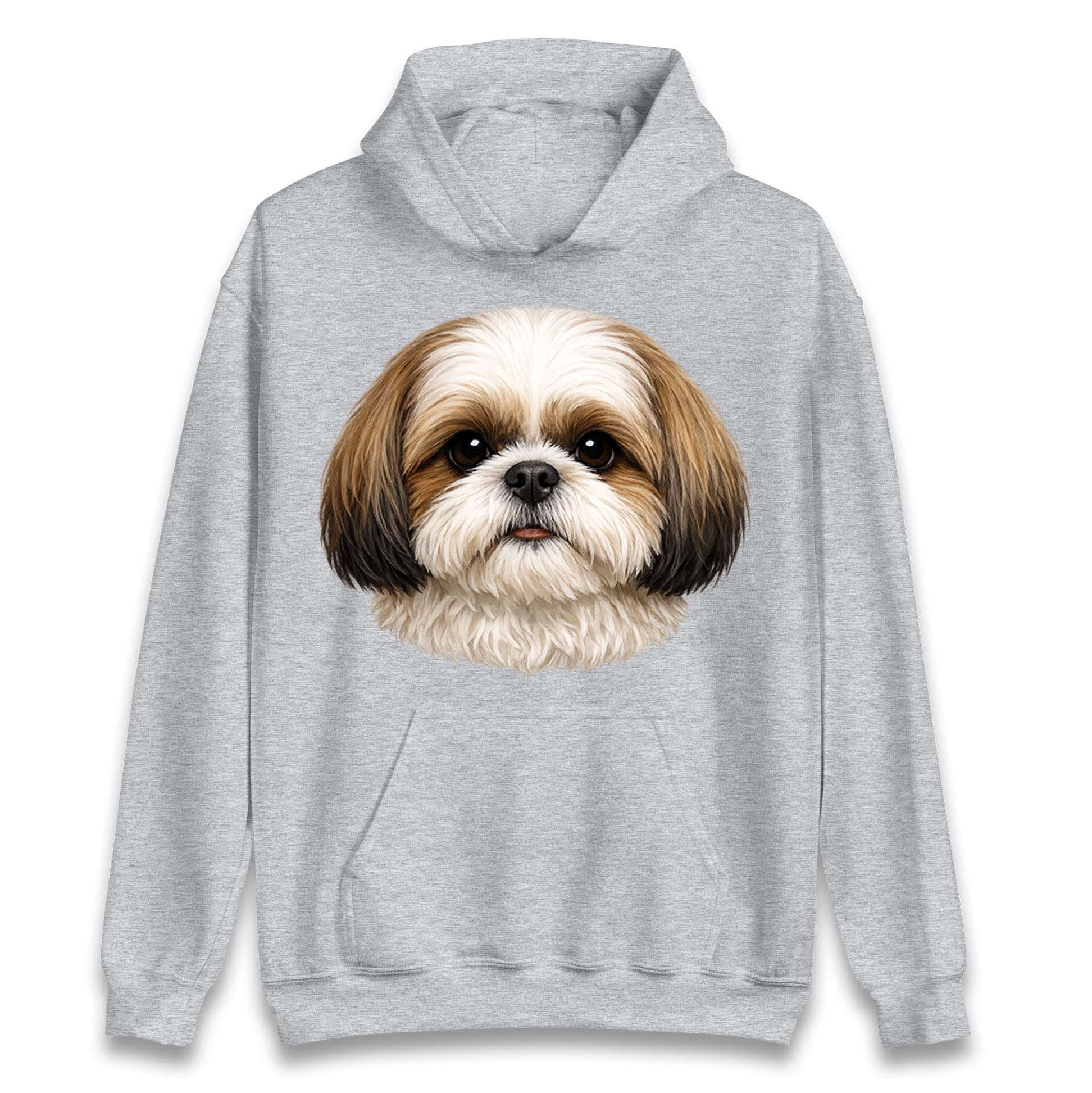 Shih Tzu Face Hoodie