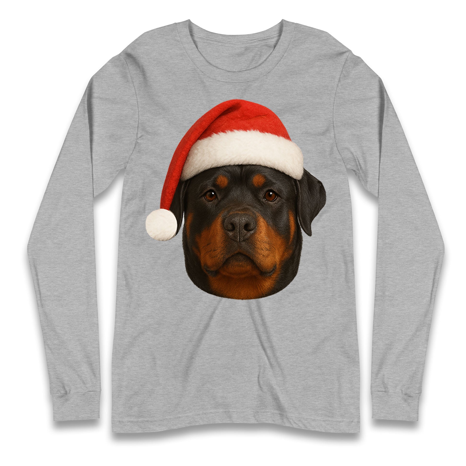 Rottweiler Christmas Longsleeve T Shirt 