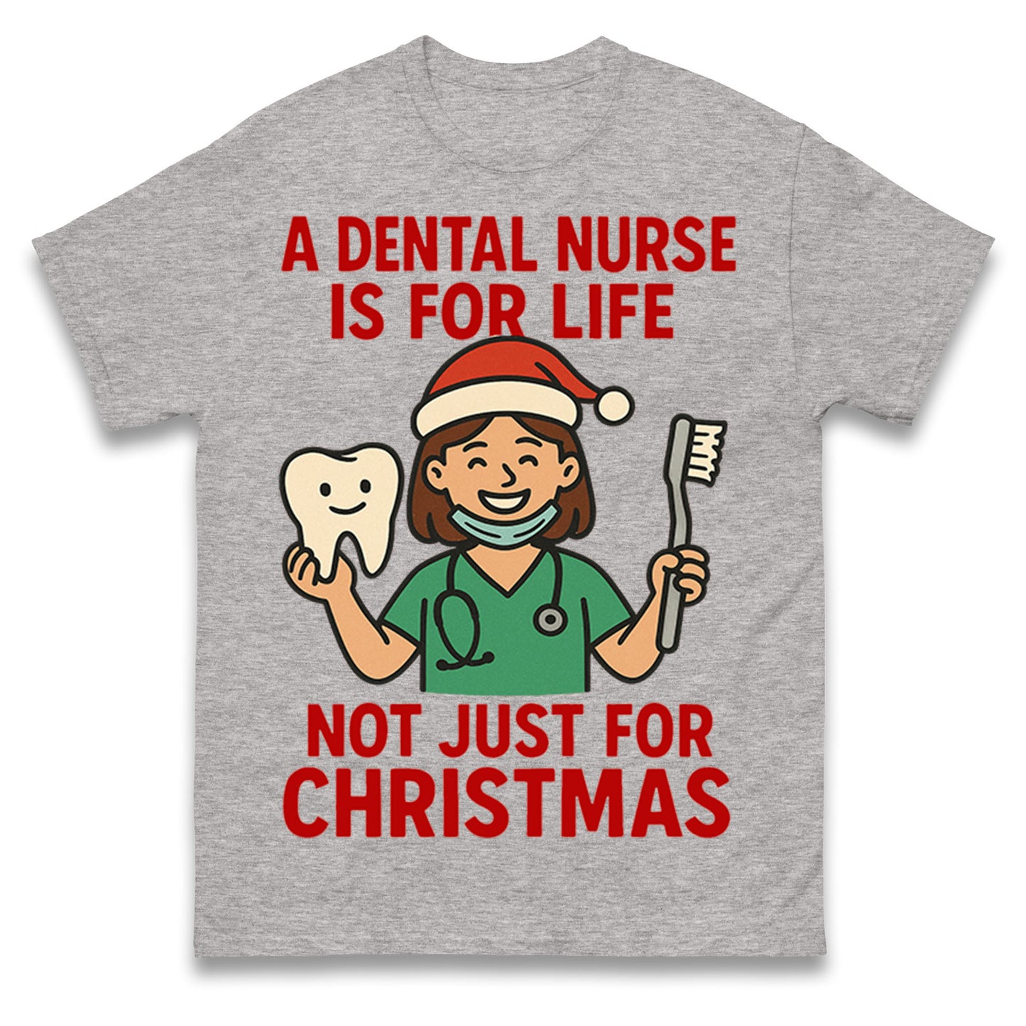 Dental Nurse Christmas T Shirt