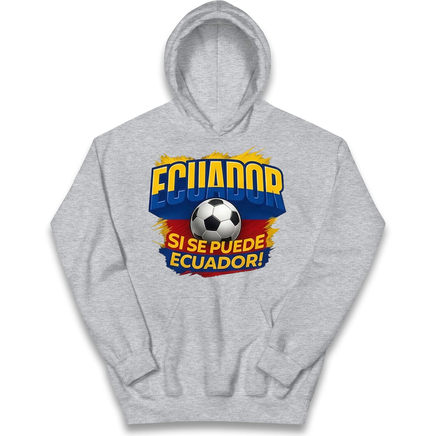 Ecuador Retro World Cup Kids Hoodie