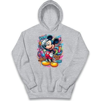 Graffiti Mickey Kids Hoodie