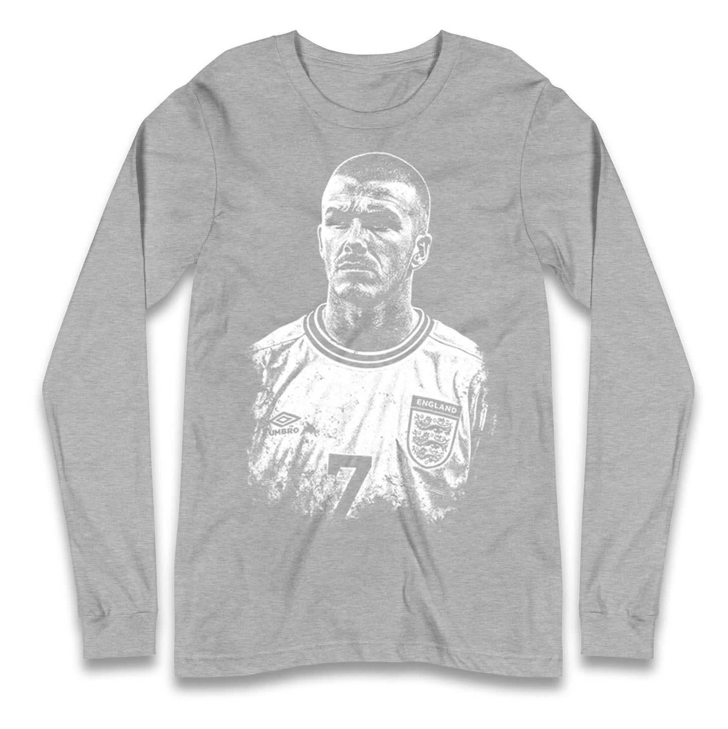 Bavid Beckham England Longsleeve T Shirt
