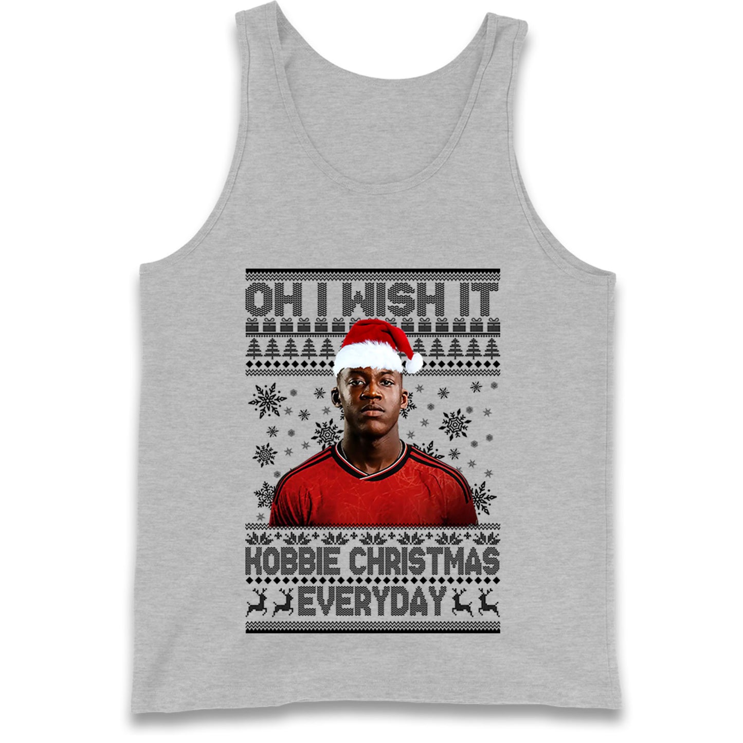 Kobbie Mainoo Christmas Tank Top