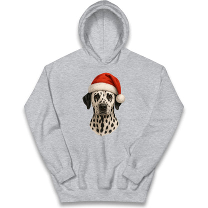 Dalmatian Dog Christmas Kids Hoodie
