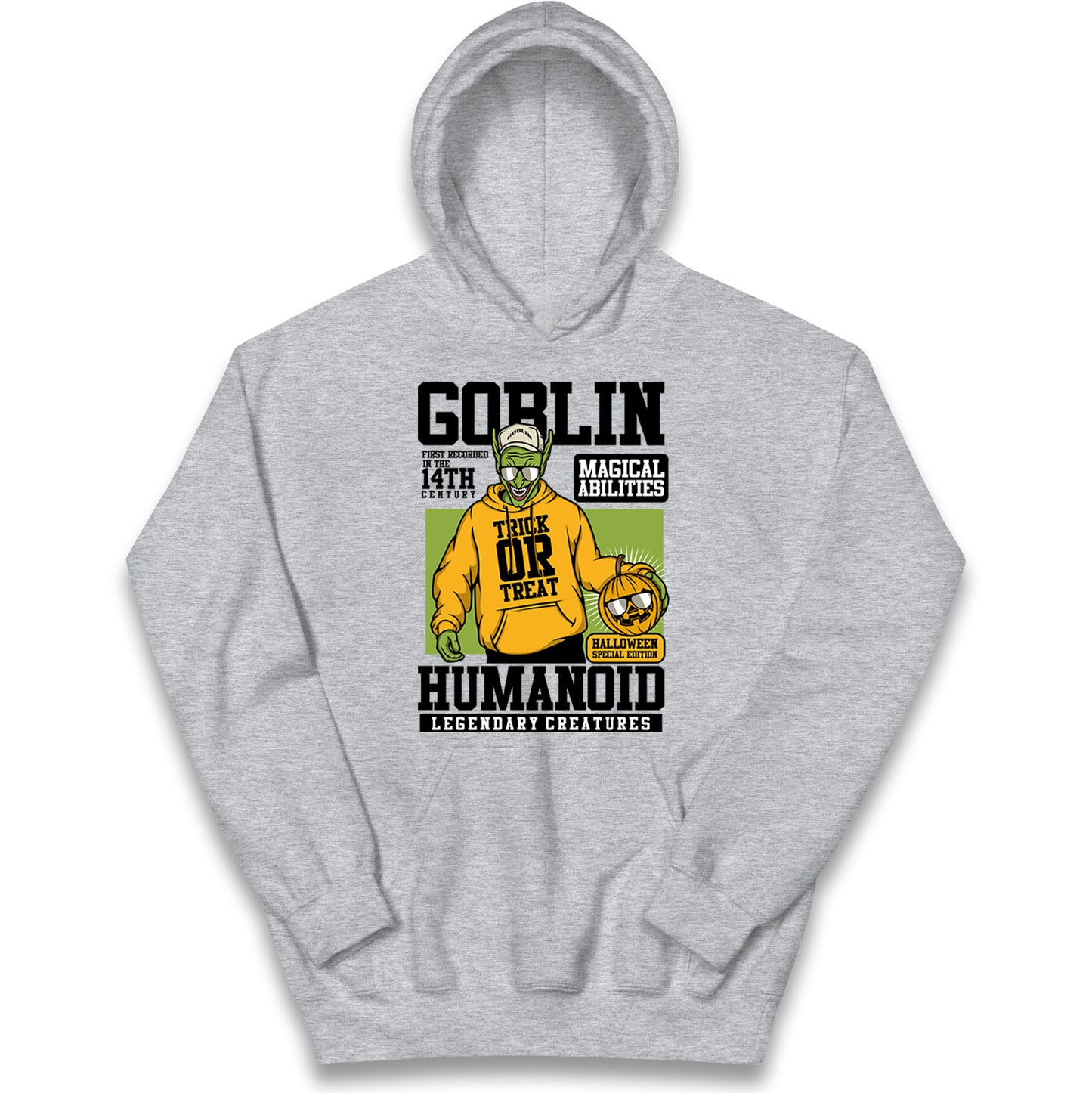 Goblin Trick Or Treat Kids Hoodie