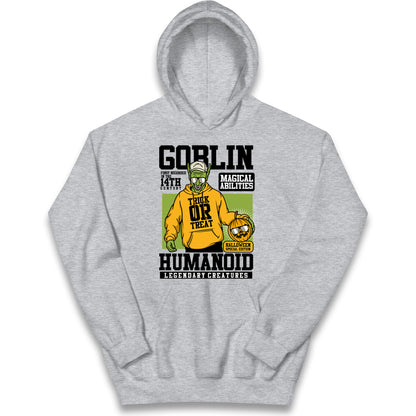 Goblin Trick Or Treat Kids Hoodie