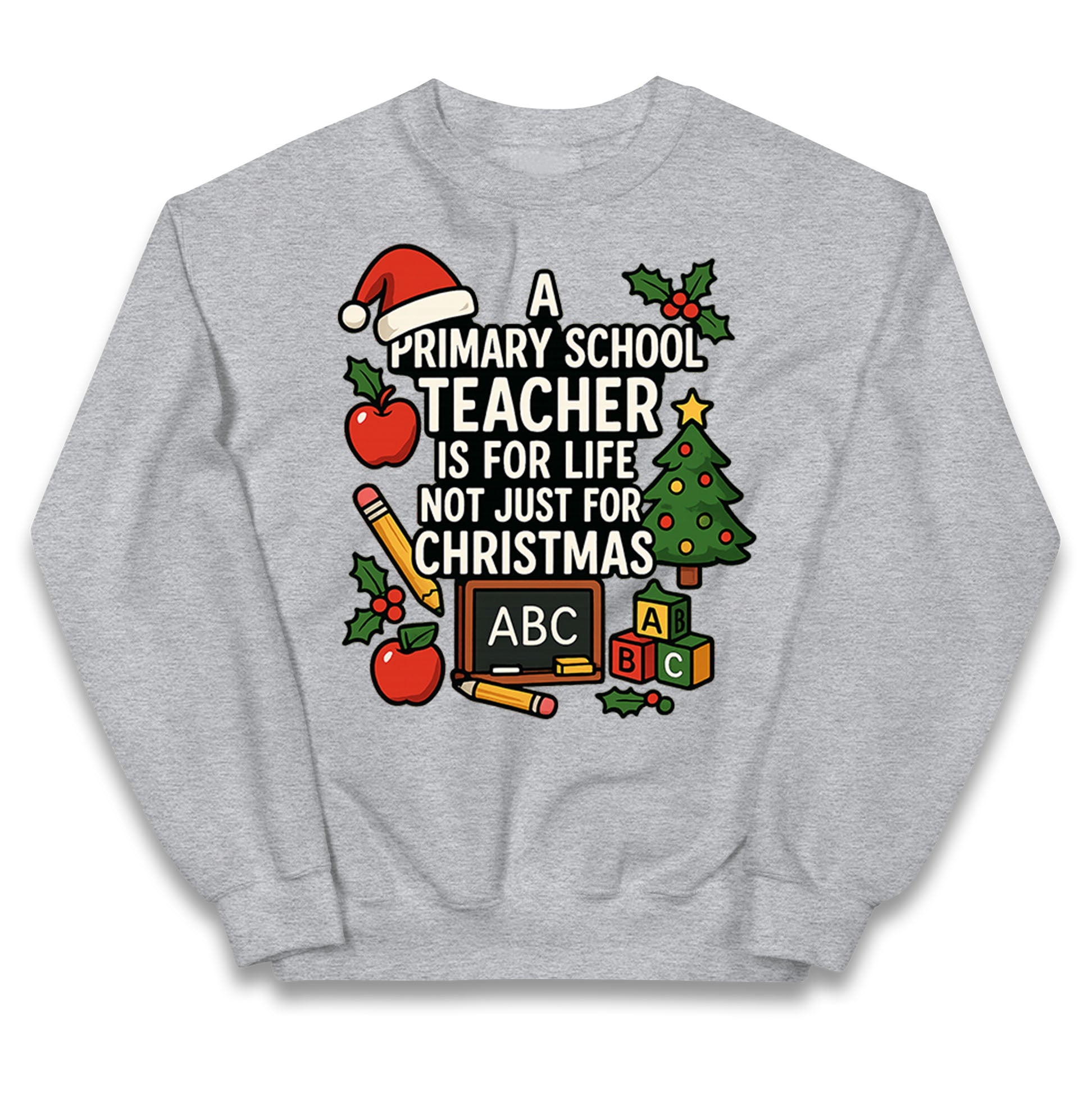 Primary School Teacher Christmas Kids Jumper