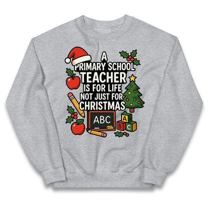 Primary School Teacher Christmas Kids Jumper