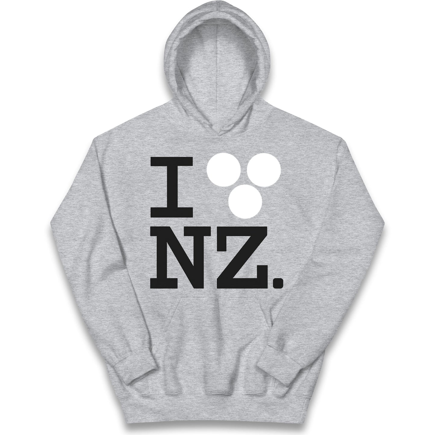 I Love NZ Orlando Bloom Huffer Kids Hoodie