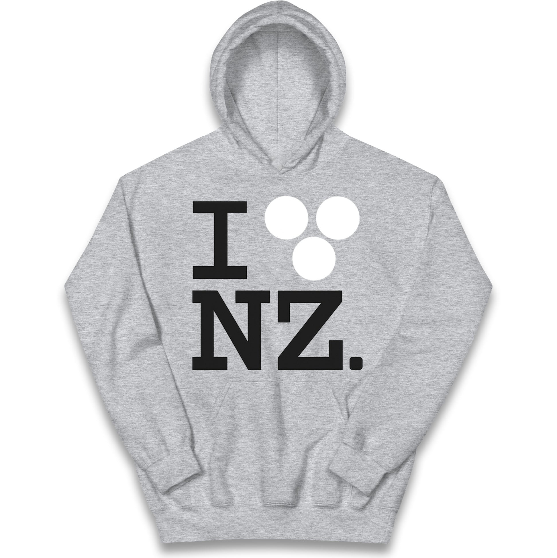 I Love NZ Orlando Bloom Huffer Kids Hoodie
