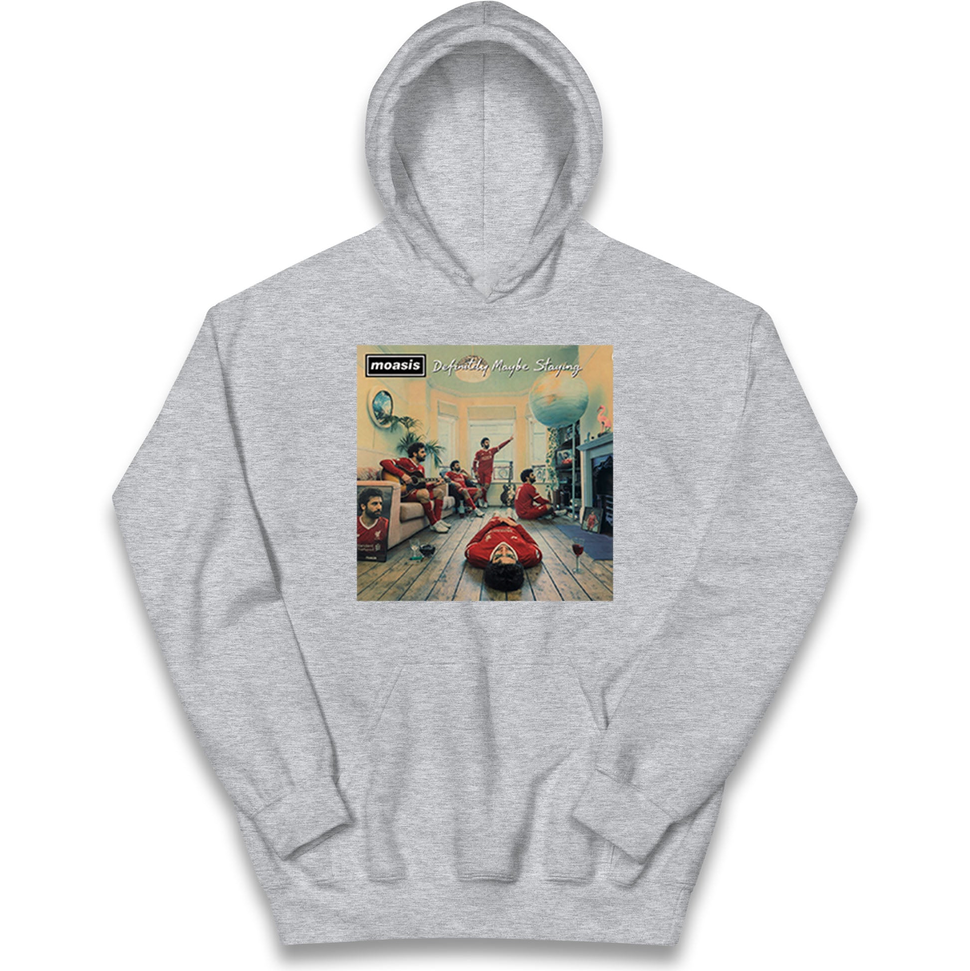 Mo Salah Oasis Liverpool Football Kids Hoodie