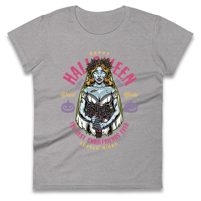 Halloween Ghoulfriends Ladies T Shirt