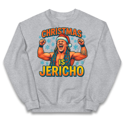 Chris Jericho Christmas Kids Jumper