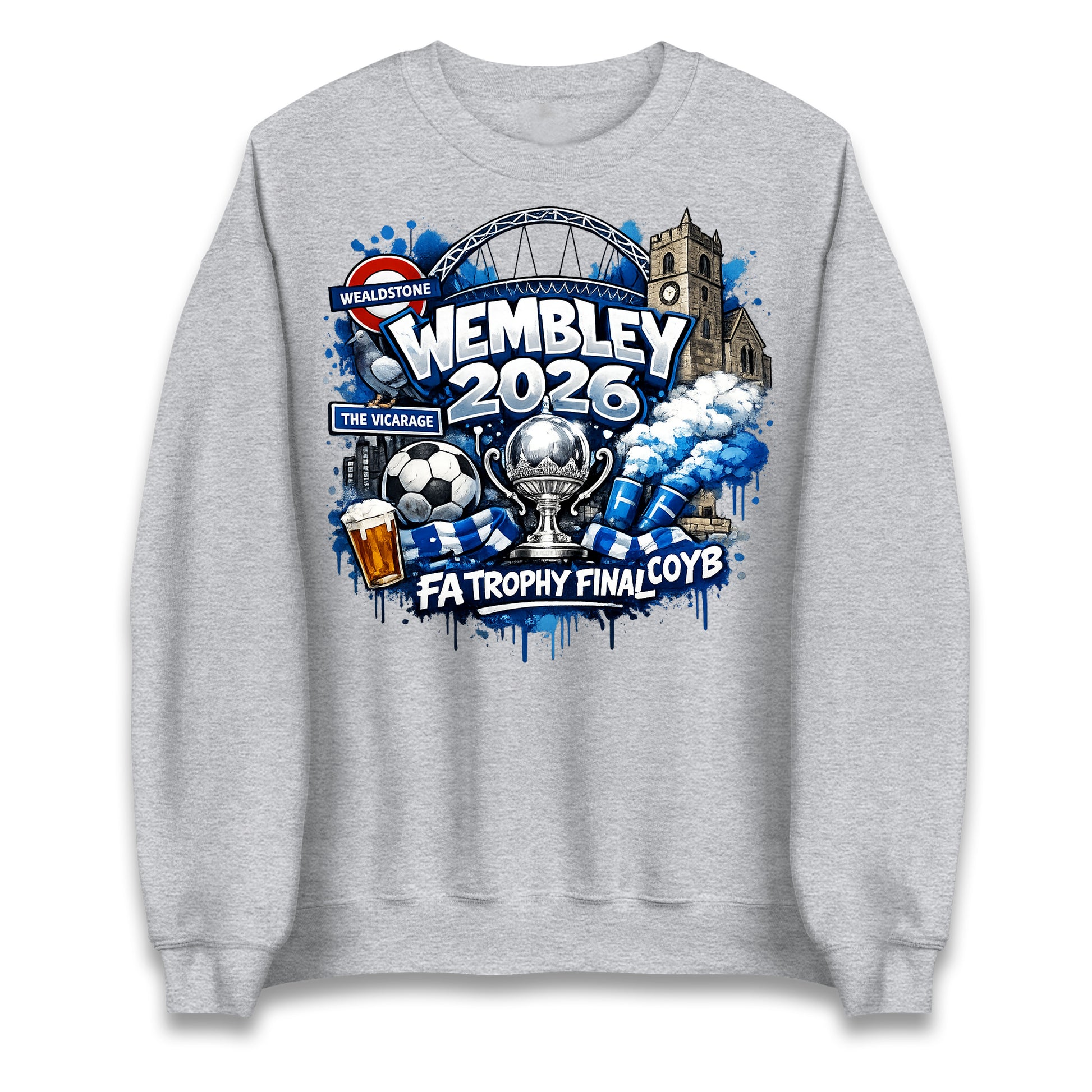 Wealdstone FA Trophy Final Wembley 2026 | Buy FA Trophy Wear Jumper 