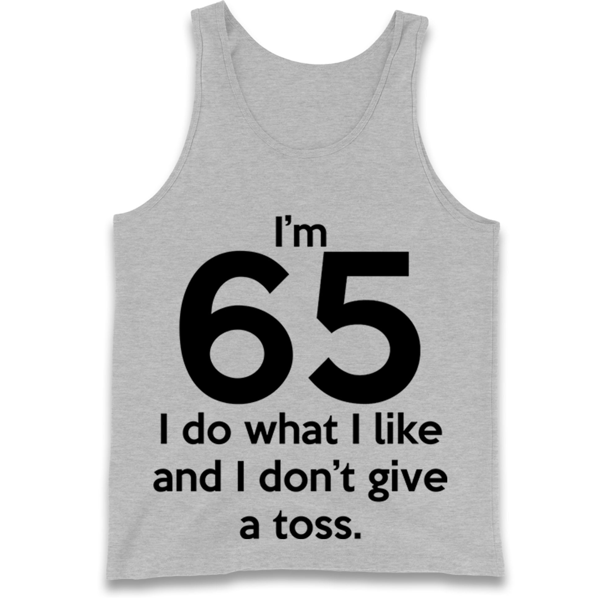 65th Birthday Tank Top 