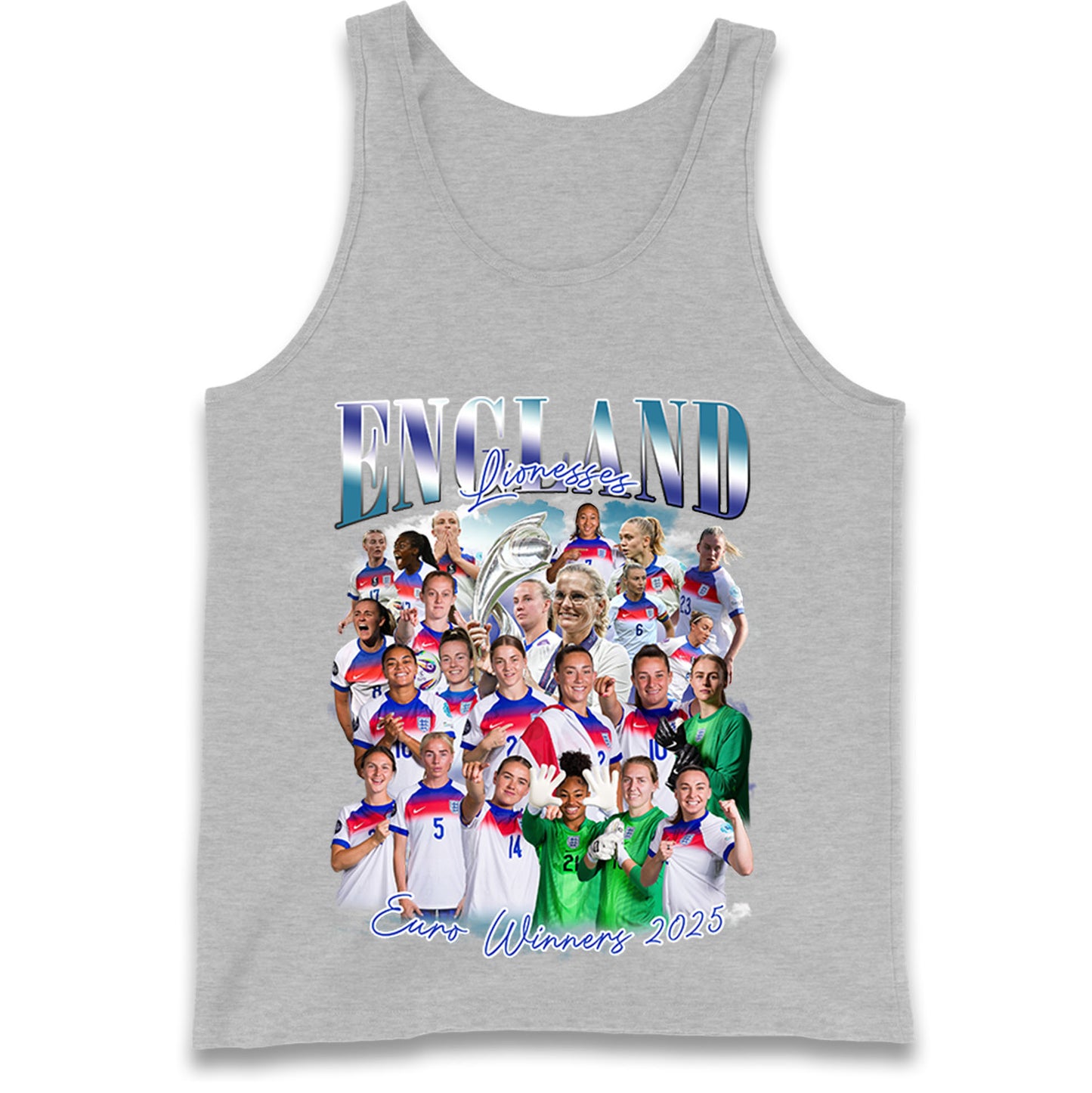 England Women's Football Team Tank Top