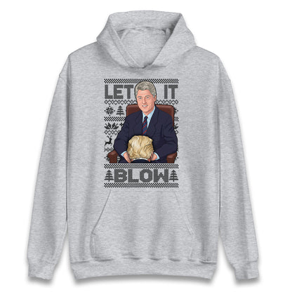Bill Clinton Christmas Hoodie 