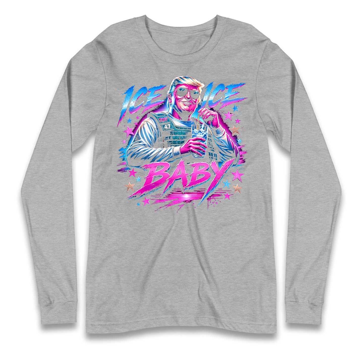 Donald Trump Ice Ice Baby Longsleeve T Shirt