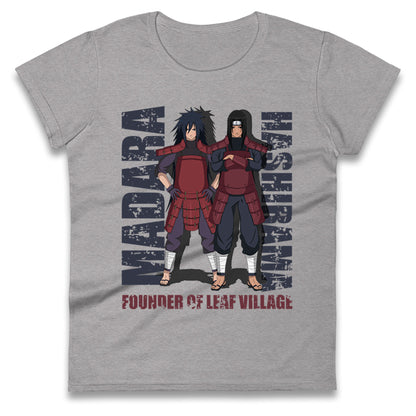 Hashirama And Madara Founder Of Leaf Village Womens T Shirt