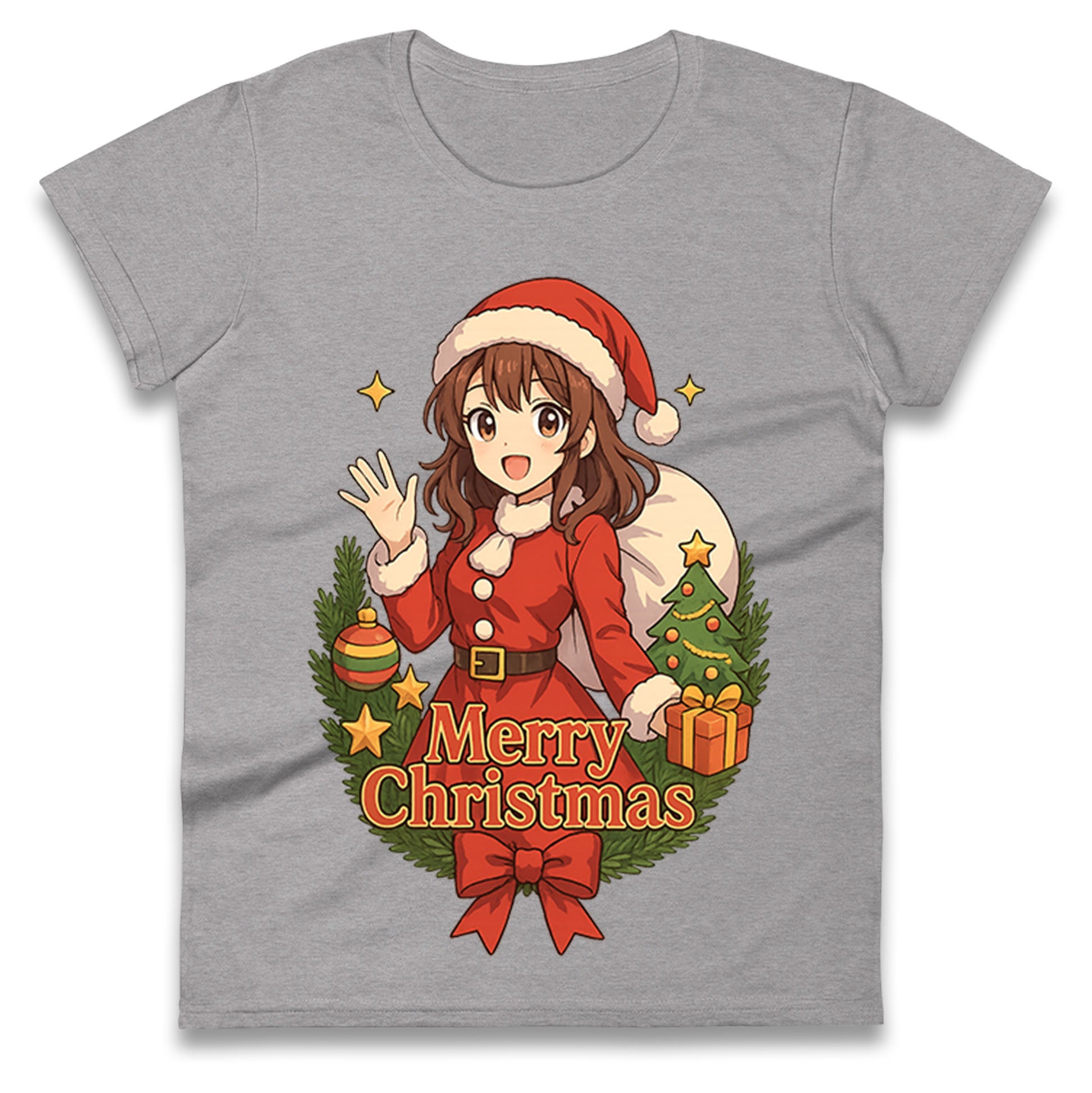 Anime Christmas Ladies Shirt
