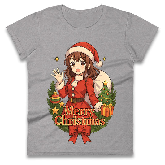 Anime Christmas Ladies Shirt
