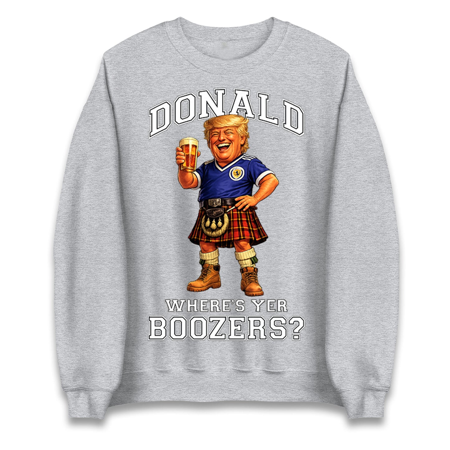 Donald Trump Scotland World Cup Jumper