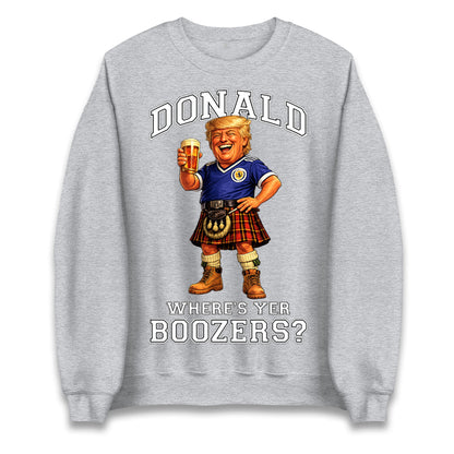 Donald Trump Scotland World Cup Jumper