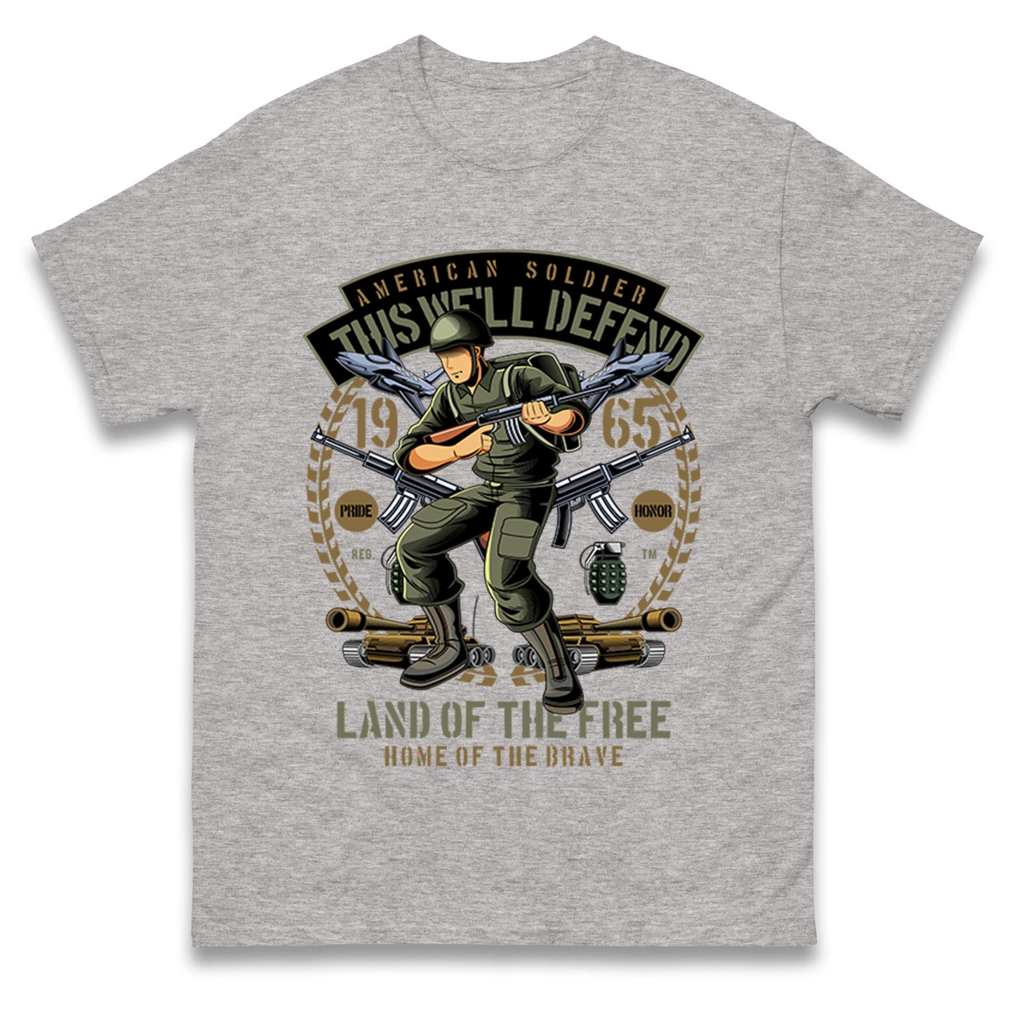 American Soldier T Shirt