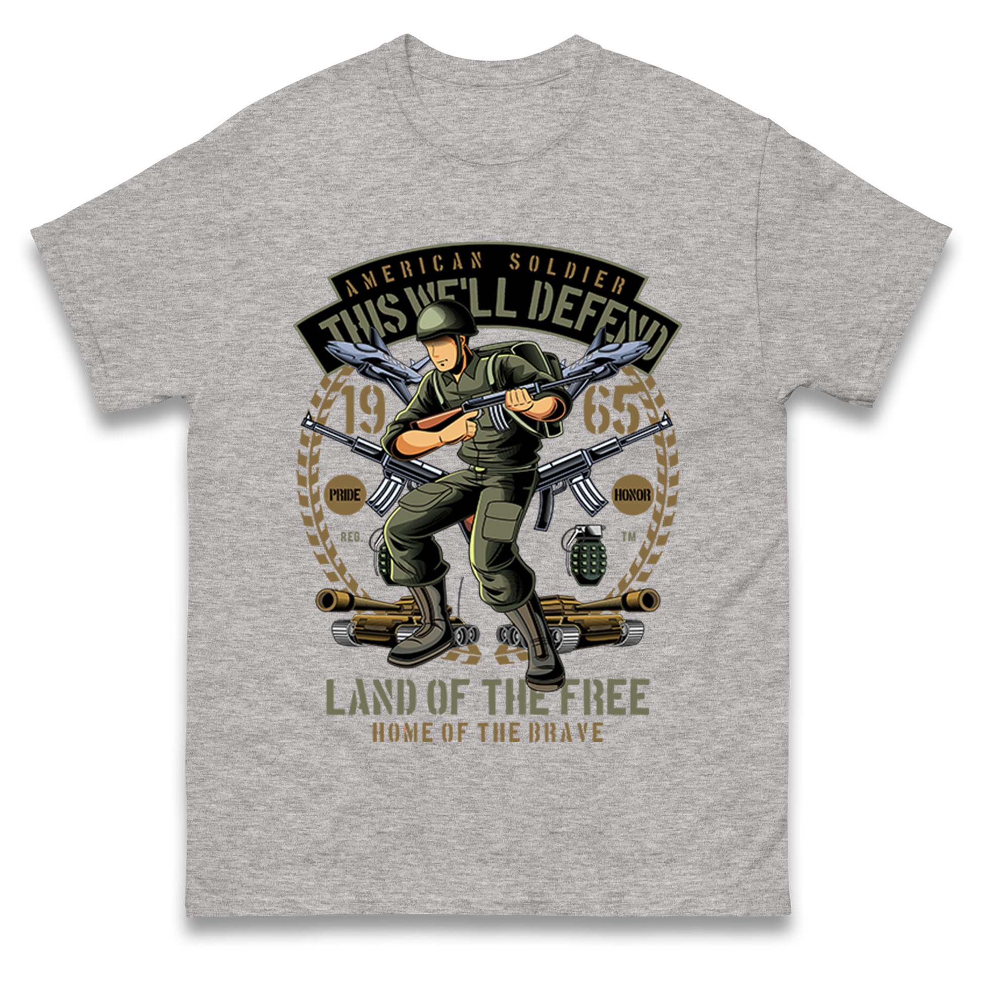 American Soldier T Shirt