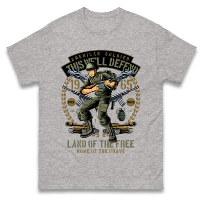 American Soldier T Shirt