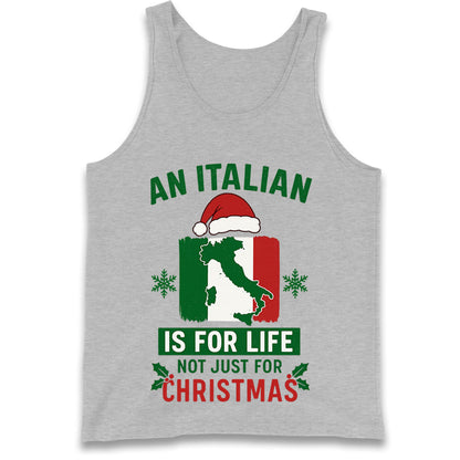Italian Christmas Tank Top
