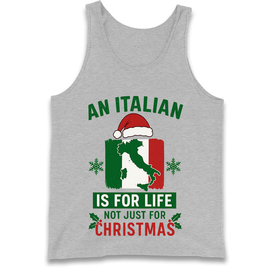 Italian Christmas Tank Top