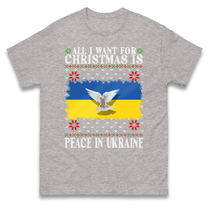 peace in ukraine t shirt