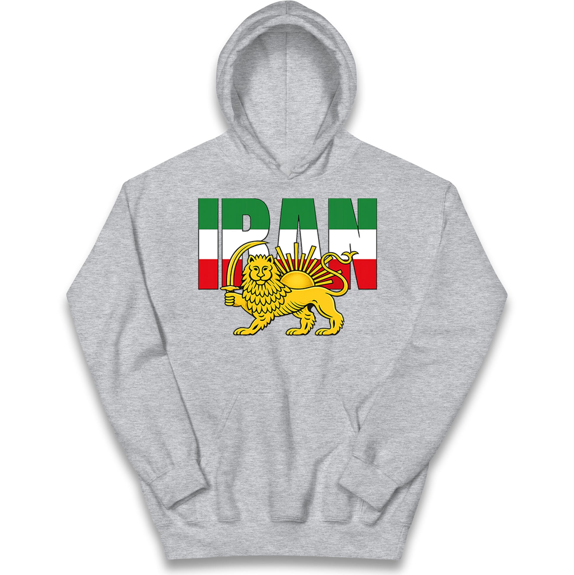 Iran Flag Kids Hoodie