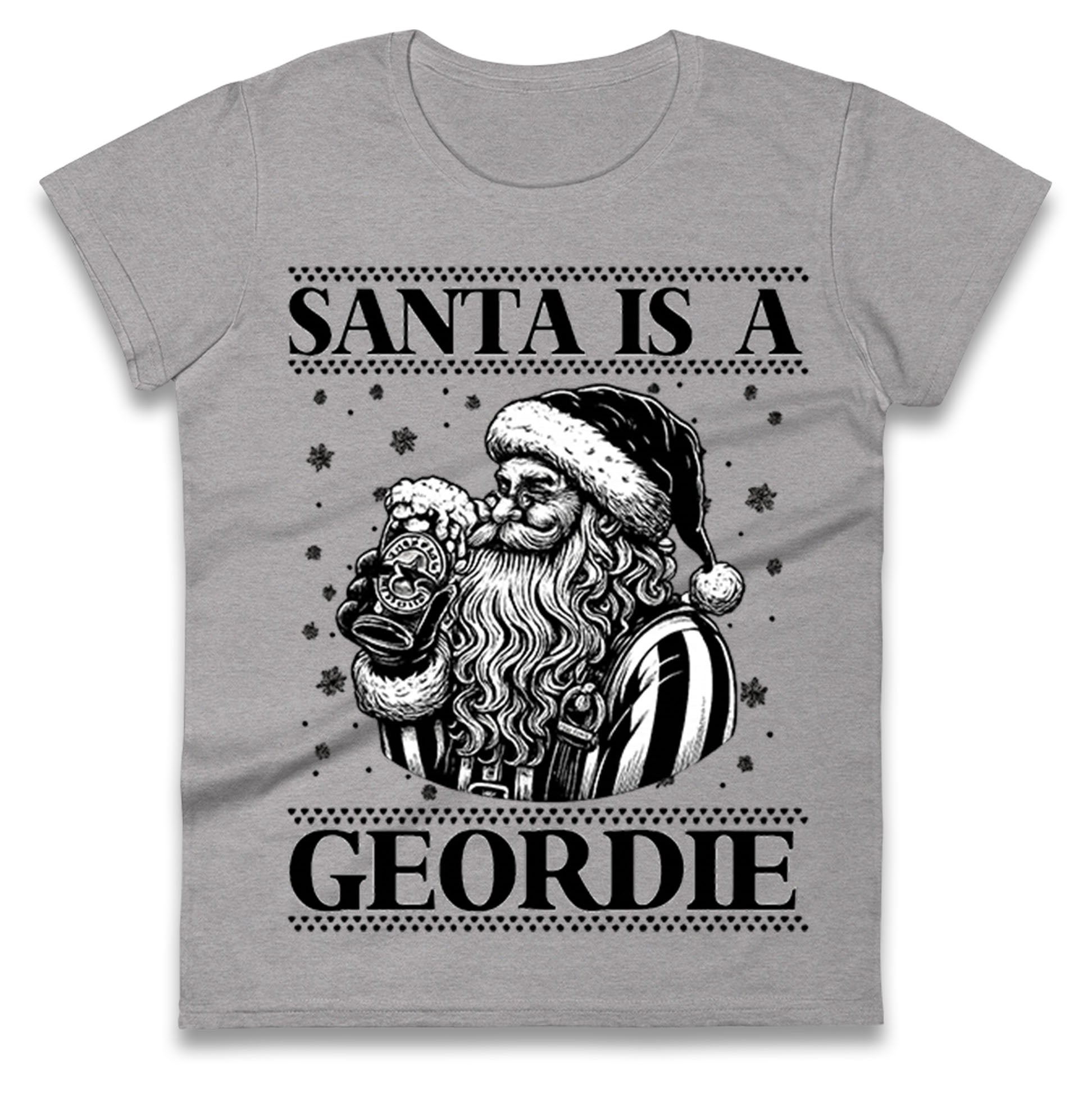 Newcastle Xmas Ladies T Shirt