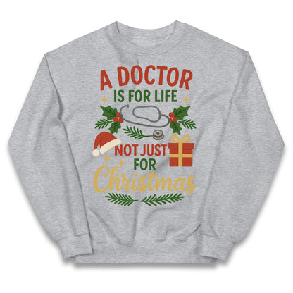 Doctor Christmas Kids Jumper