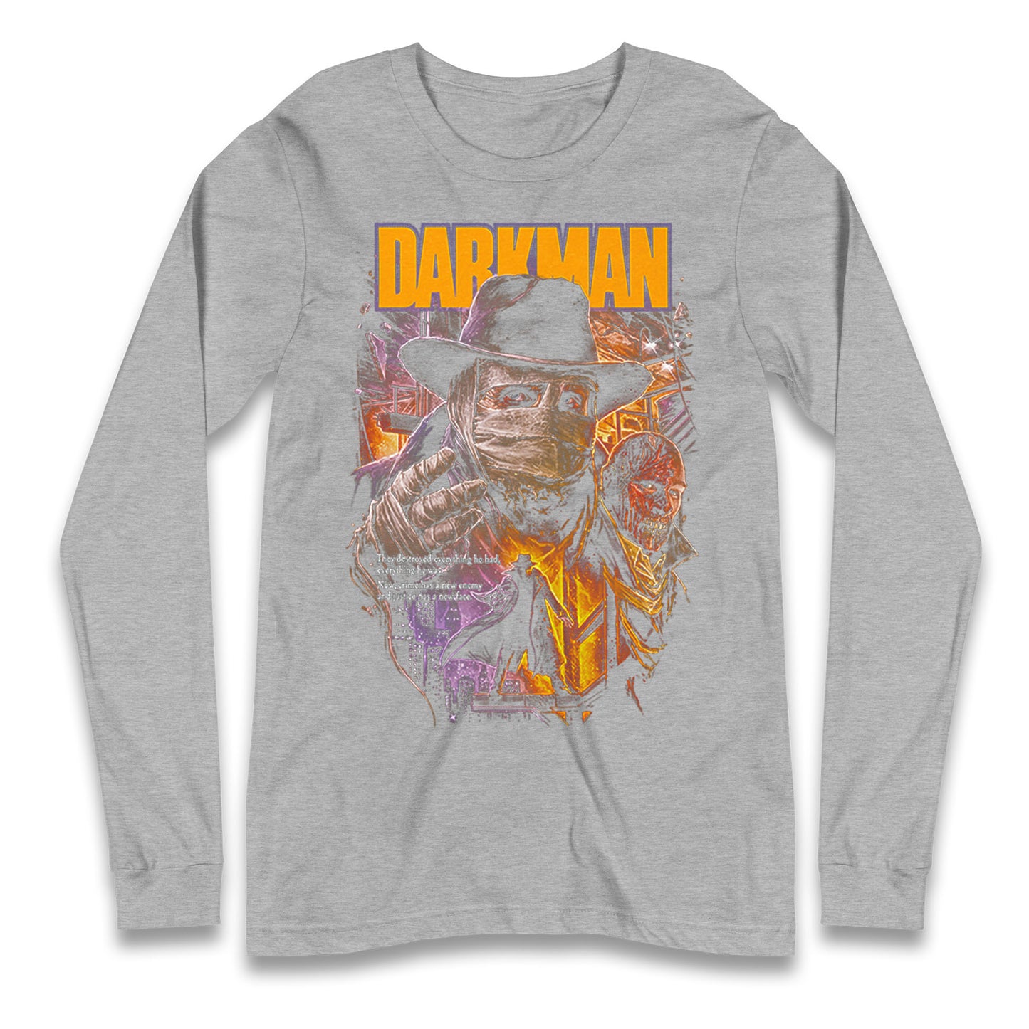 Darkman Face Longsleeve T Shirt