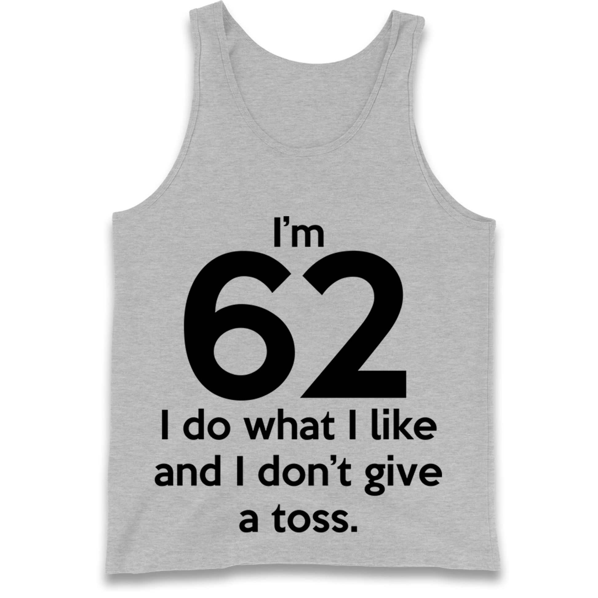 62nd Birthday Tank Top