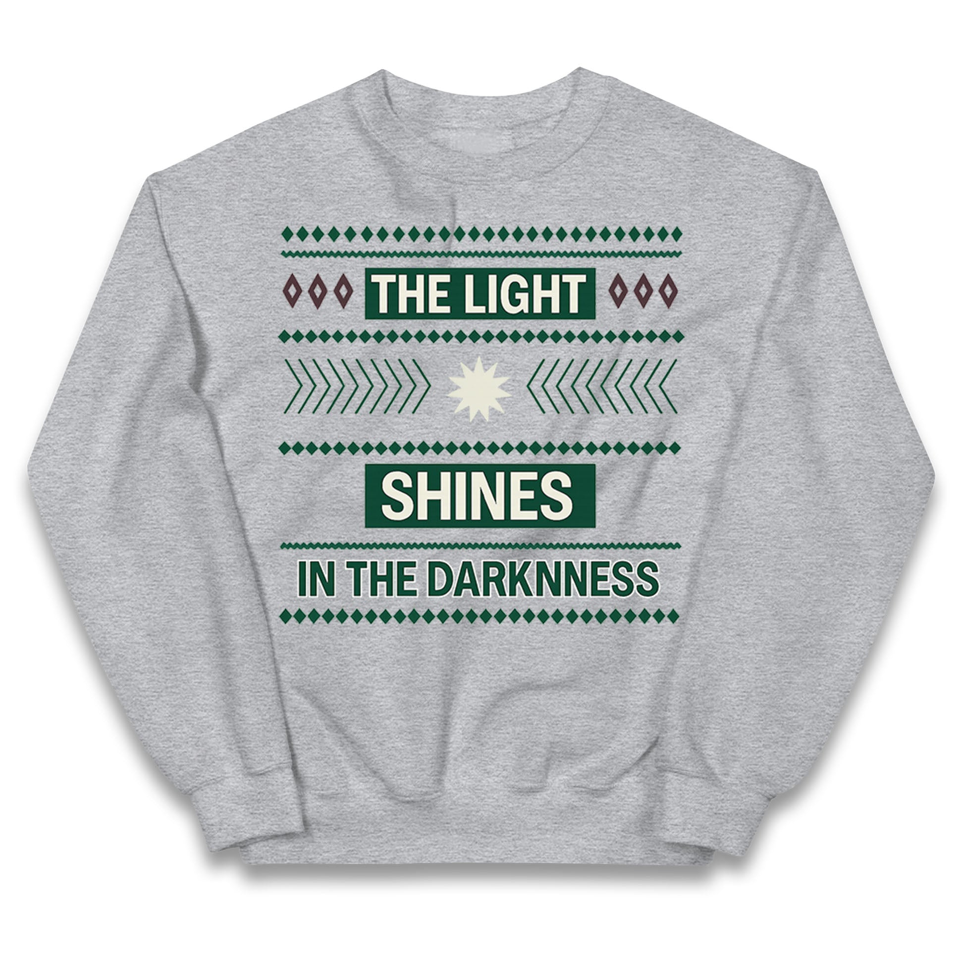 The Light Shines in the Darkness Kids Jumper