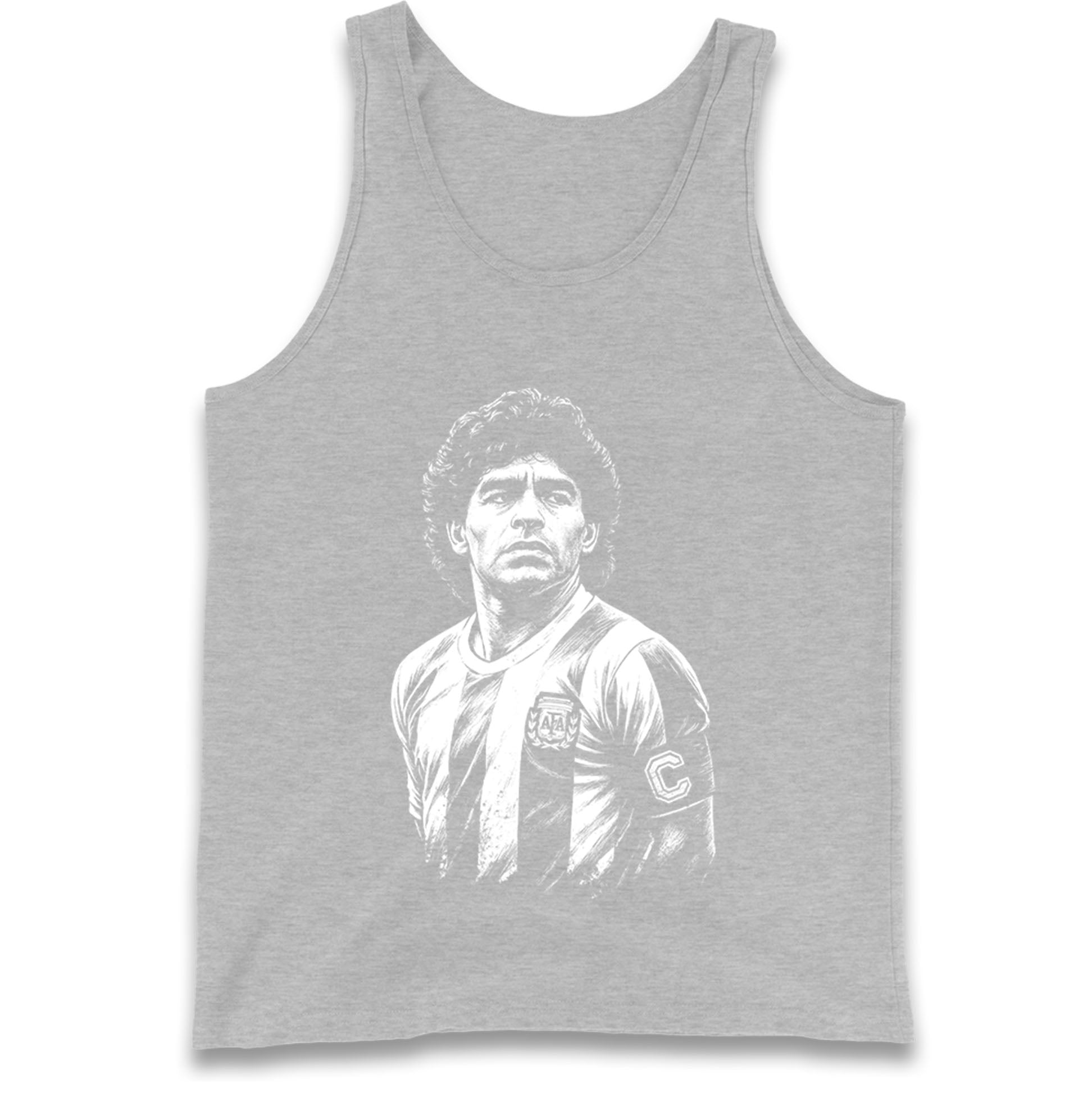 Maradona Argentina Tank Top