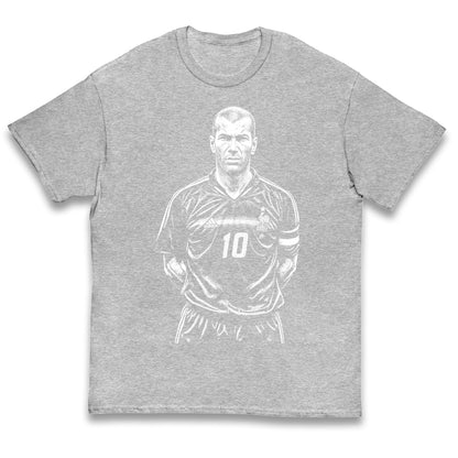 Zidane France 10 Kids T Shirt