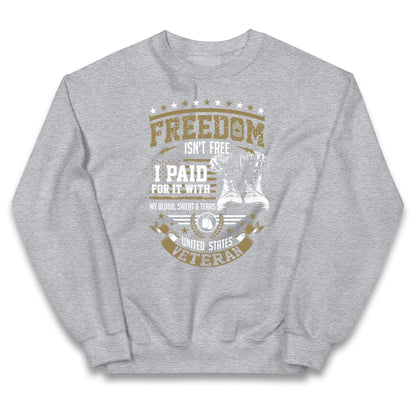 United States Veteran Kids Jumper