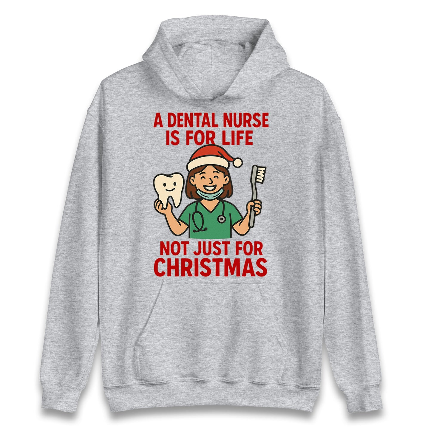 Dental Nurse Christmas Hoodie