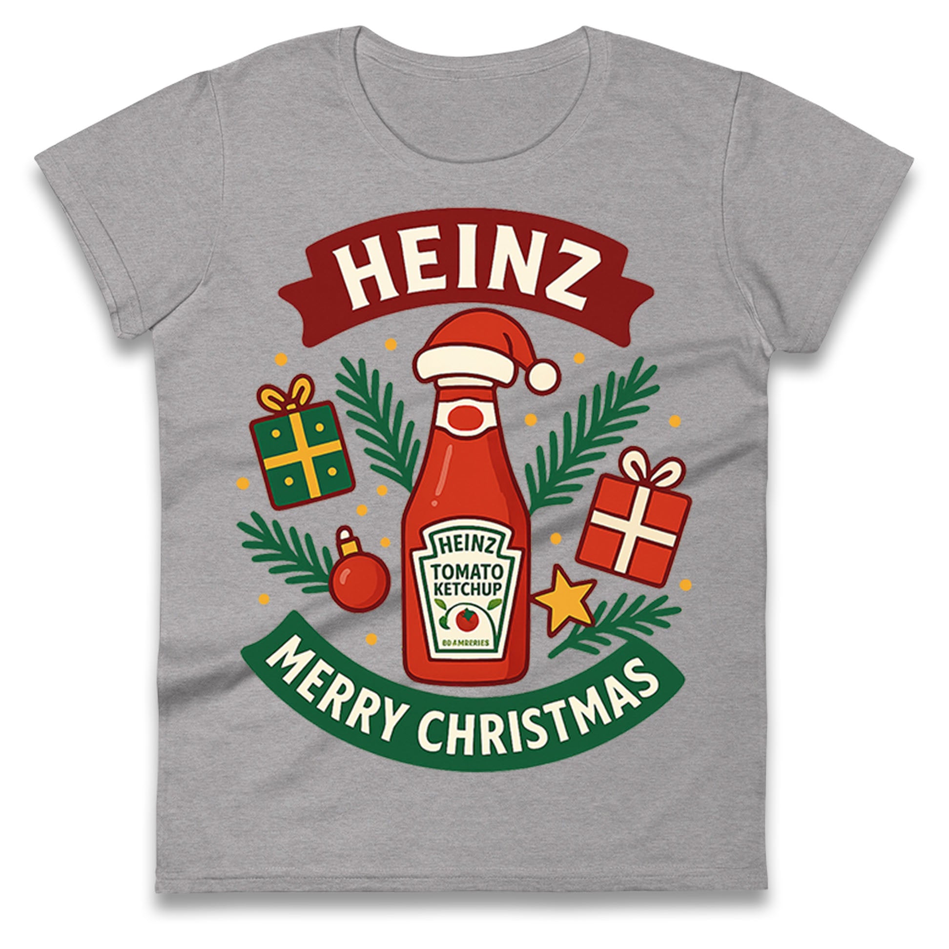 Heinz Christmas Ladies T Shirt 