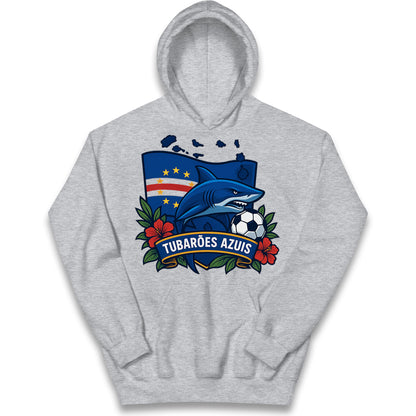 Cape Verde Football Kids Hoodie 