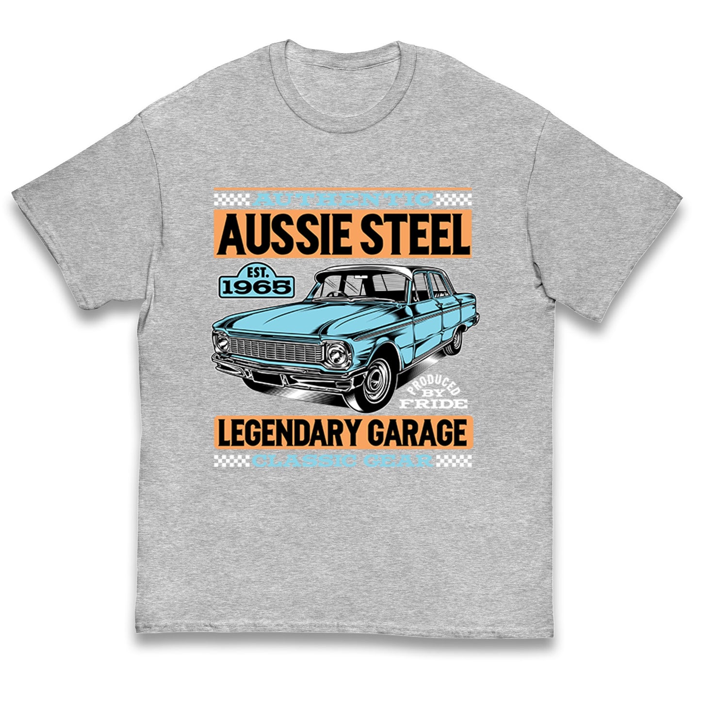 Authentic Aussie Steel Kids T Shirt