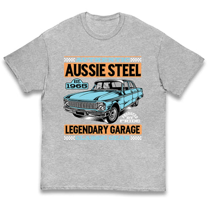 Authentic Aussie Steel Kids T Shirt
