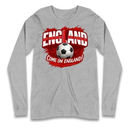 England Retro World Cup Longsleeve T Shirt