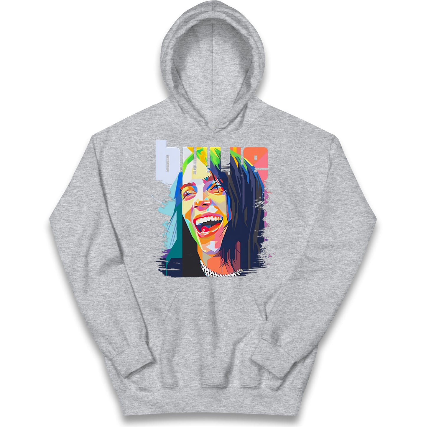 Billie Eilish Painting Kids Hoodie